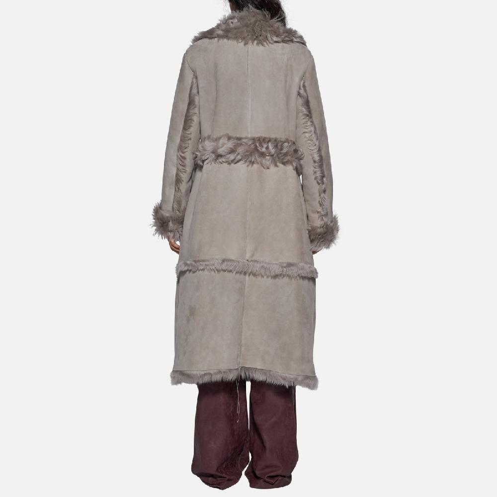 Salvatore Santoro CAPPOTTO IN SHEARLING - GREY In Saldo