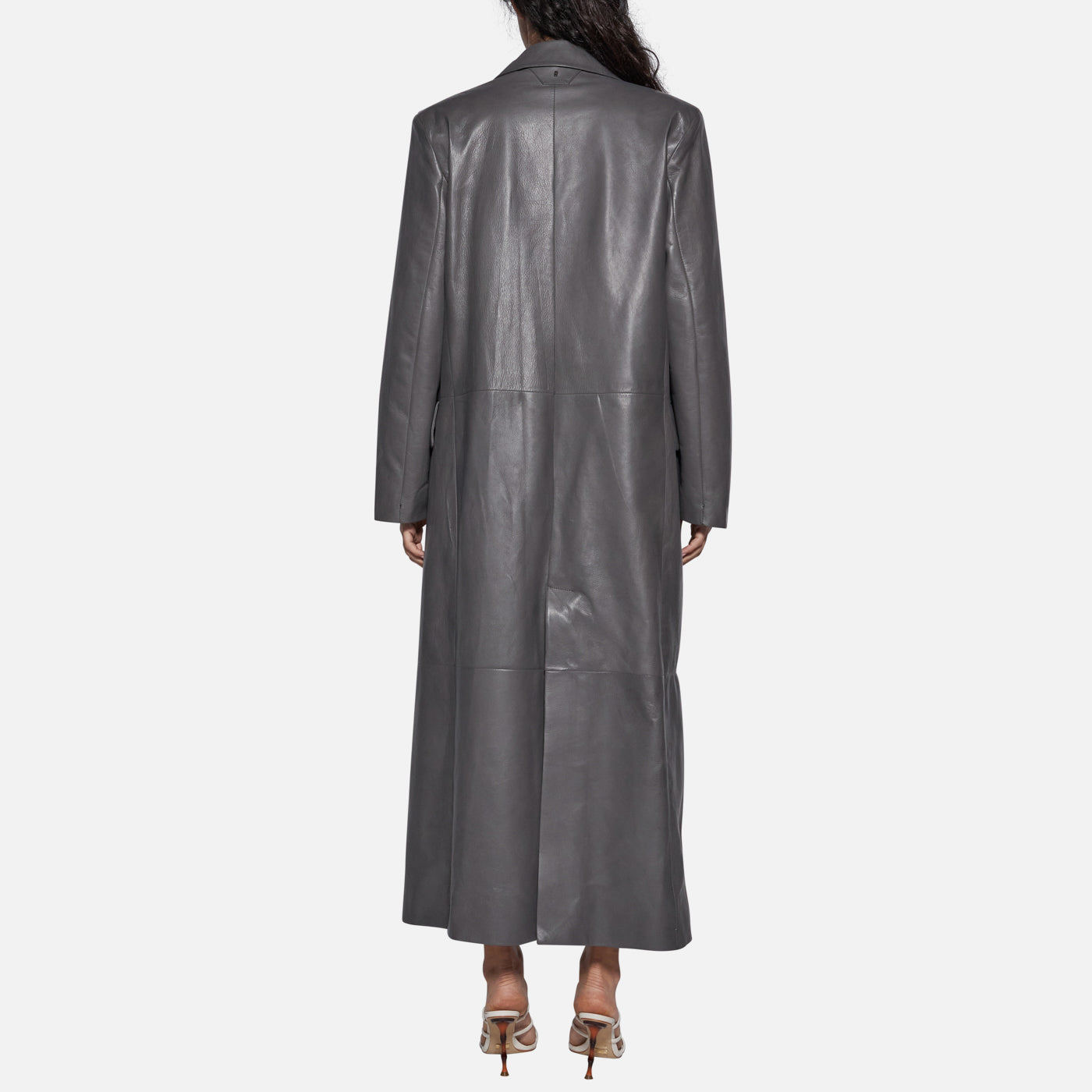 Salvatore Santoro CAPPOTTO IN PELLE - SMOKE Moda