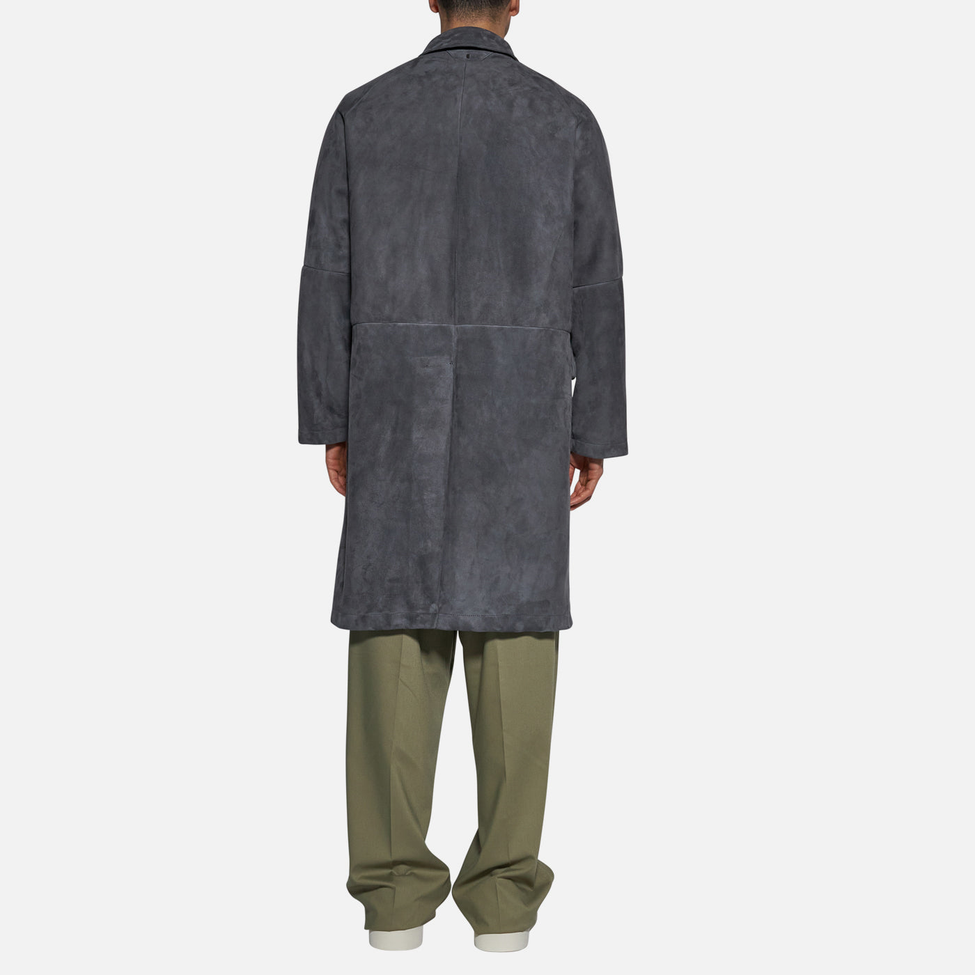 Salvatore Santoro CAPPOTTO IN CAMOSCIO - SMOKE 2025