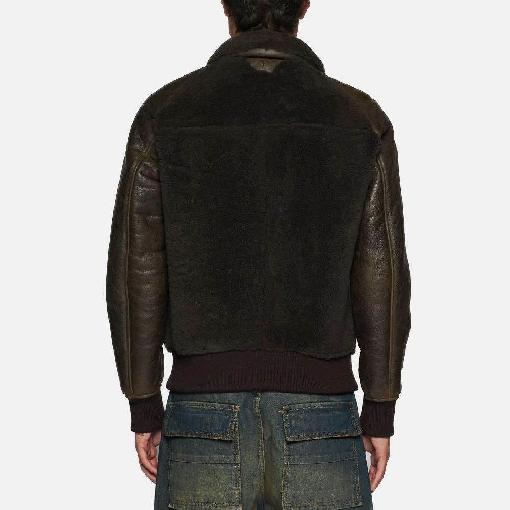 Salvatore Santoro GIACCA IN SHEARLING - BROWN Promozione