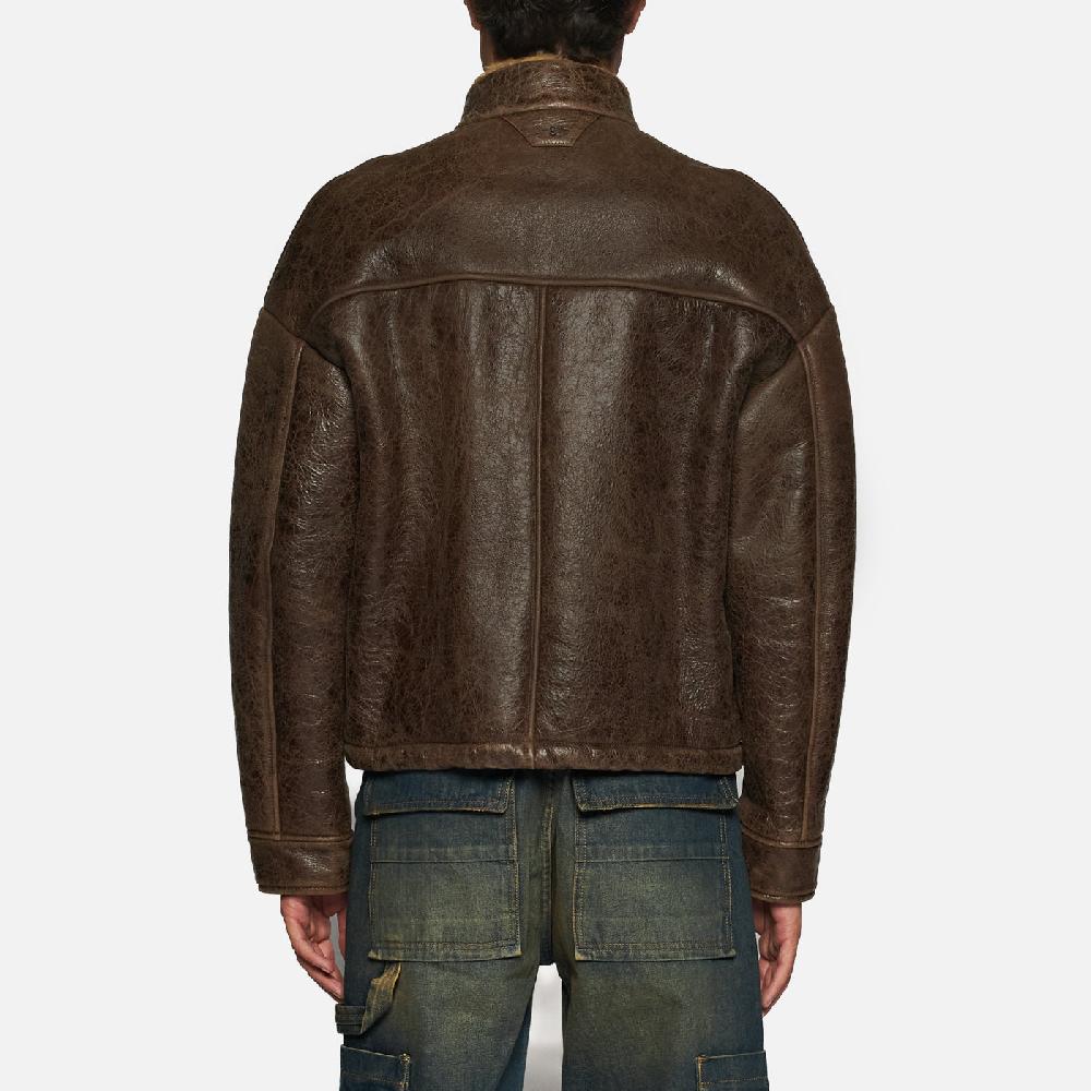 Salvatore Santoro GIACCA IN SHEARLING - BROWN Spedizione Gratuita