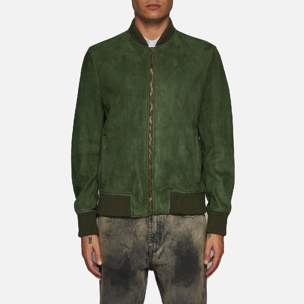 Salvatore Santoro GIACCA BOMBER - GREEN Pezzi Unici