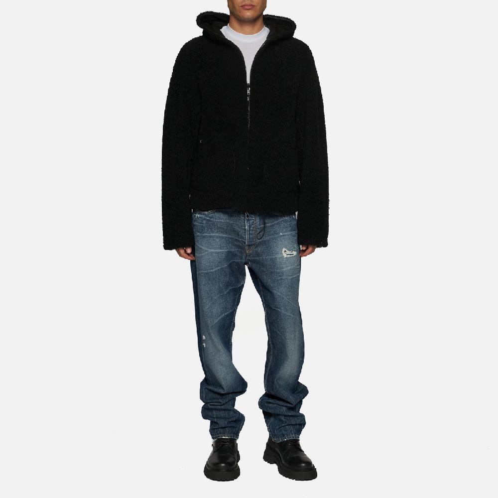 Salvatore Santoro GIACCA IN SHEARLING - BLACK Soddisfazione Garantita