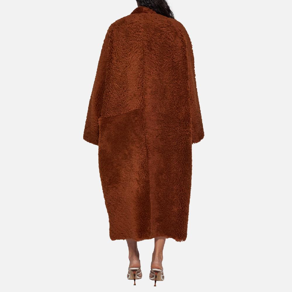 Salvatore Santoro CAPPOTTO IN SHEARLING - RUST Prezzo Ridotto