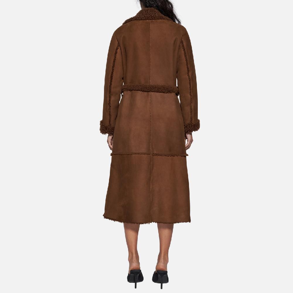 Salvatore Santoro CAPPOTTO IN SHEARLING- BROWN Economico