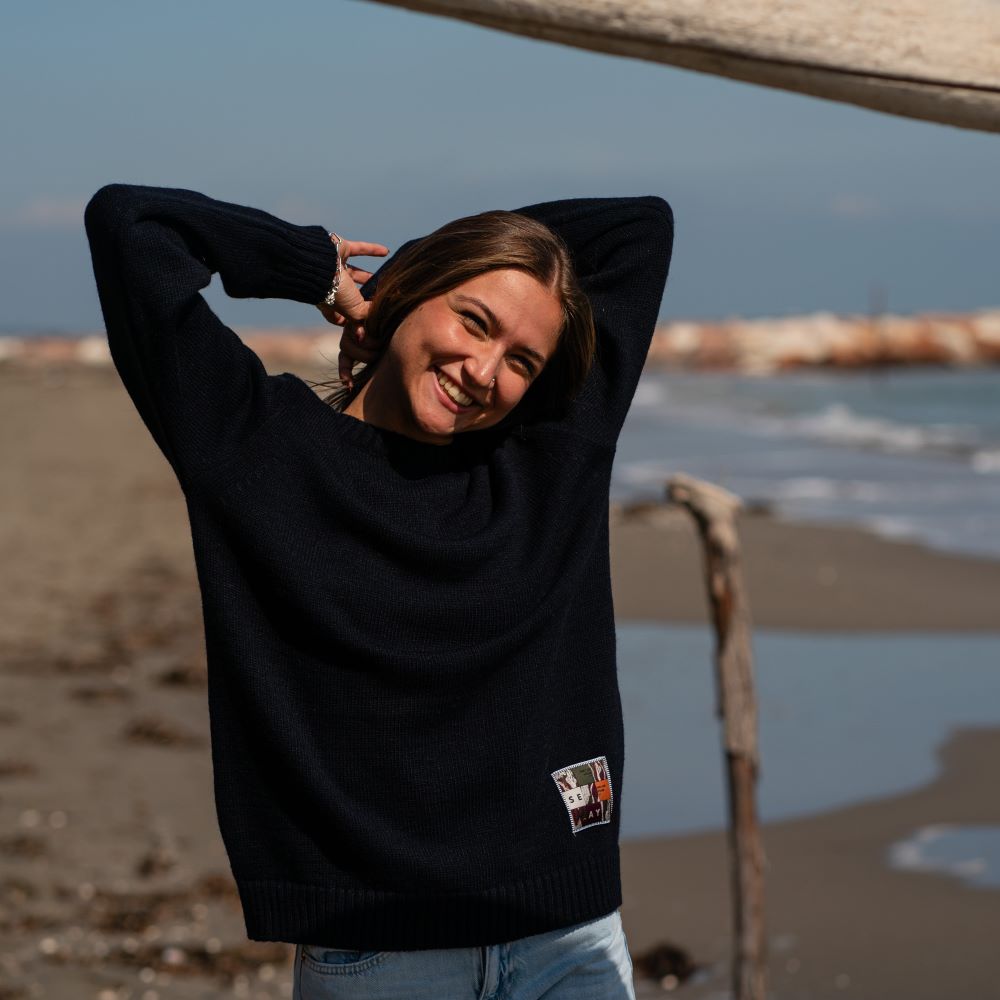 Seay / Maglione Blu Navy Tonga Negozi Online