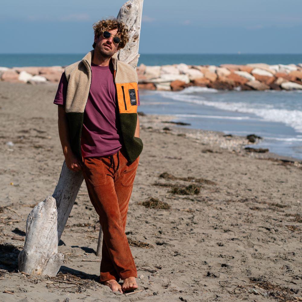 Seay / Pantalone Lungo Velluto Biscotto Outlet