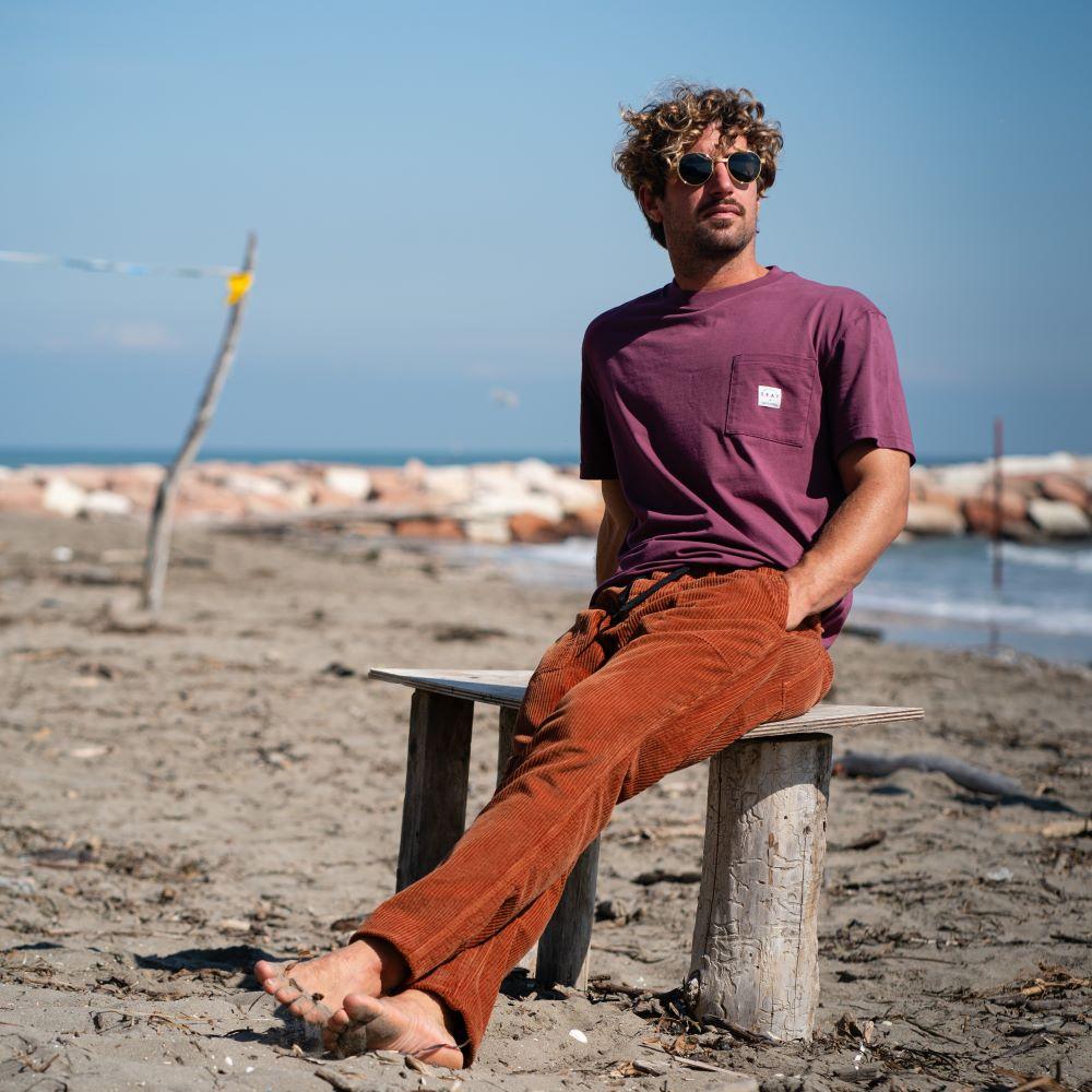 Seay / Pantalone Lungo Velluto Biscotto Outlet