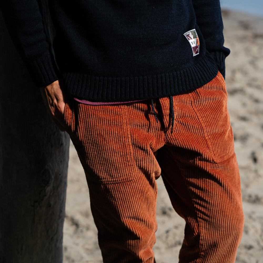 Seay / Pantalone Lungo Velluto Biscotto Outlet