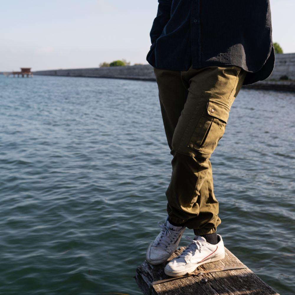 Seay / Pantalone Cargo Sea Turtle In Vendita