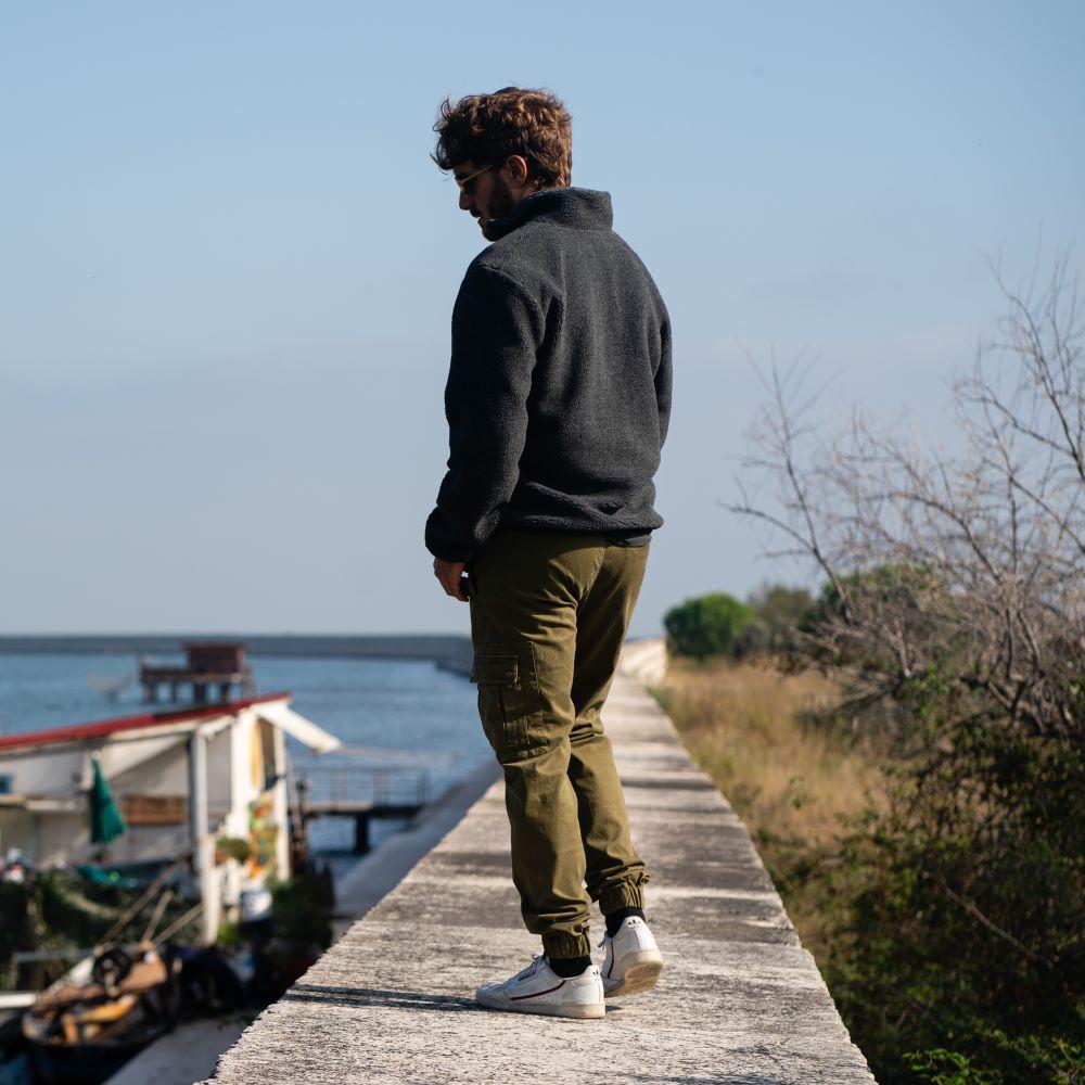 Seay / Pantalone Cargo Sea Turtle In Vendita