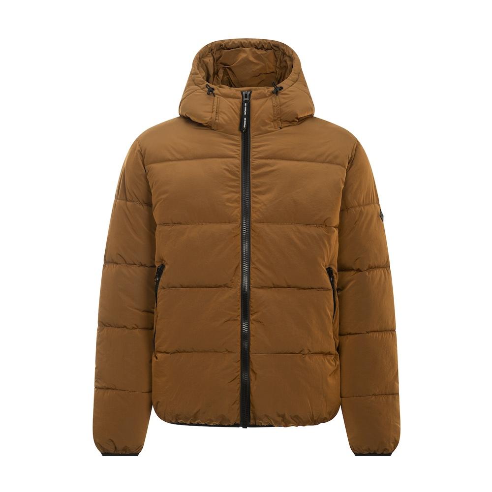 Seay / Piumino Arancione Marmellata con Cappuccio Offerte