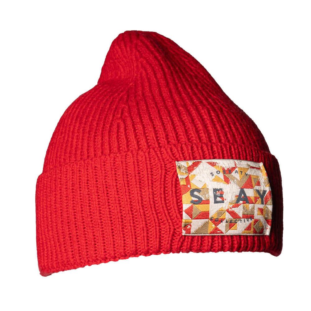 Seay / Cuffia Beanie Lana Rossa Italia