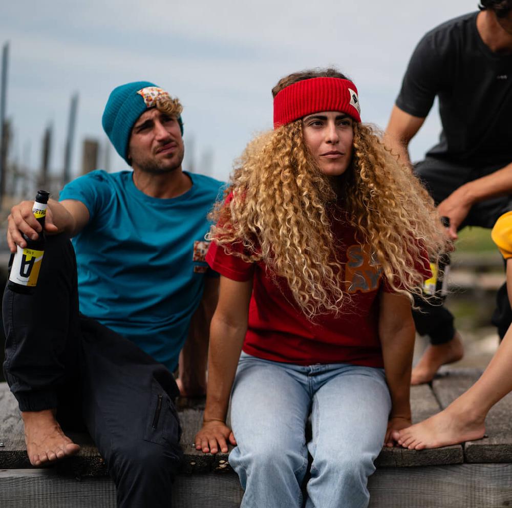 Seay / Cuffia Beanie Lana Blu Sottocosto