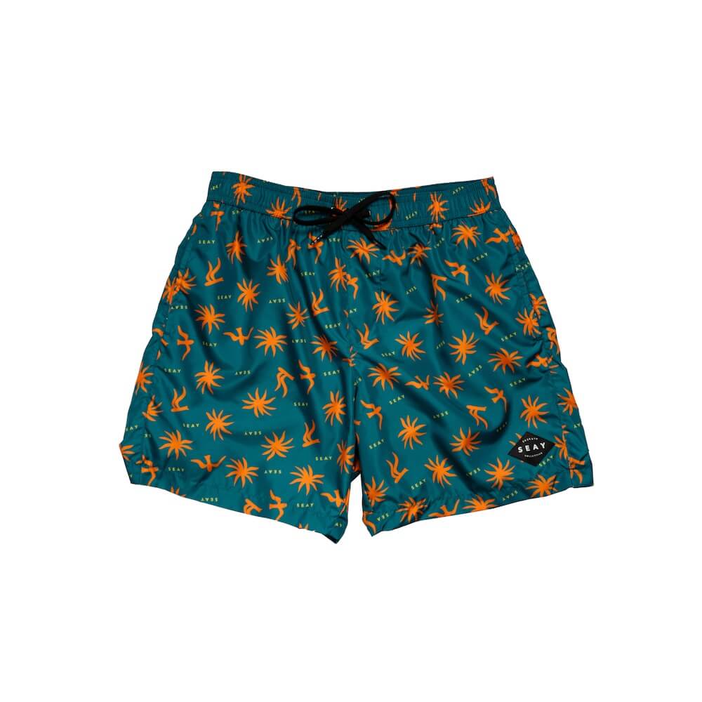 Seay / Costume da Bagno Medio Blu Symbols Offerta