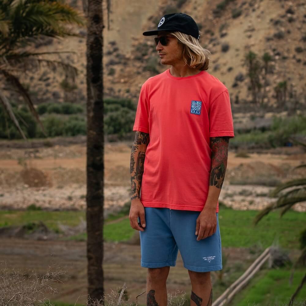 Seay / Pantalone in Felpa Corto Blu Bamboo Promozione