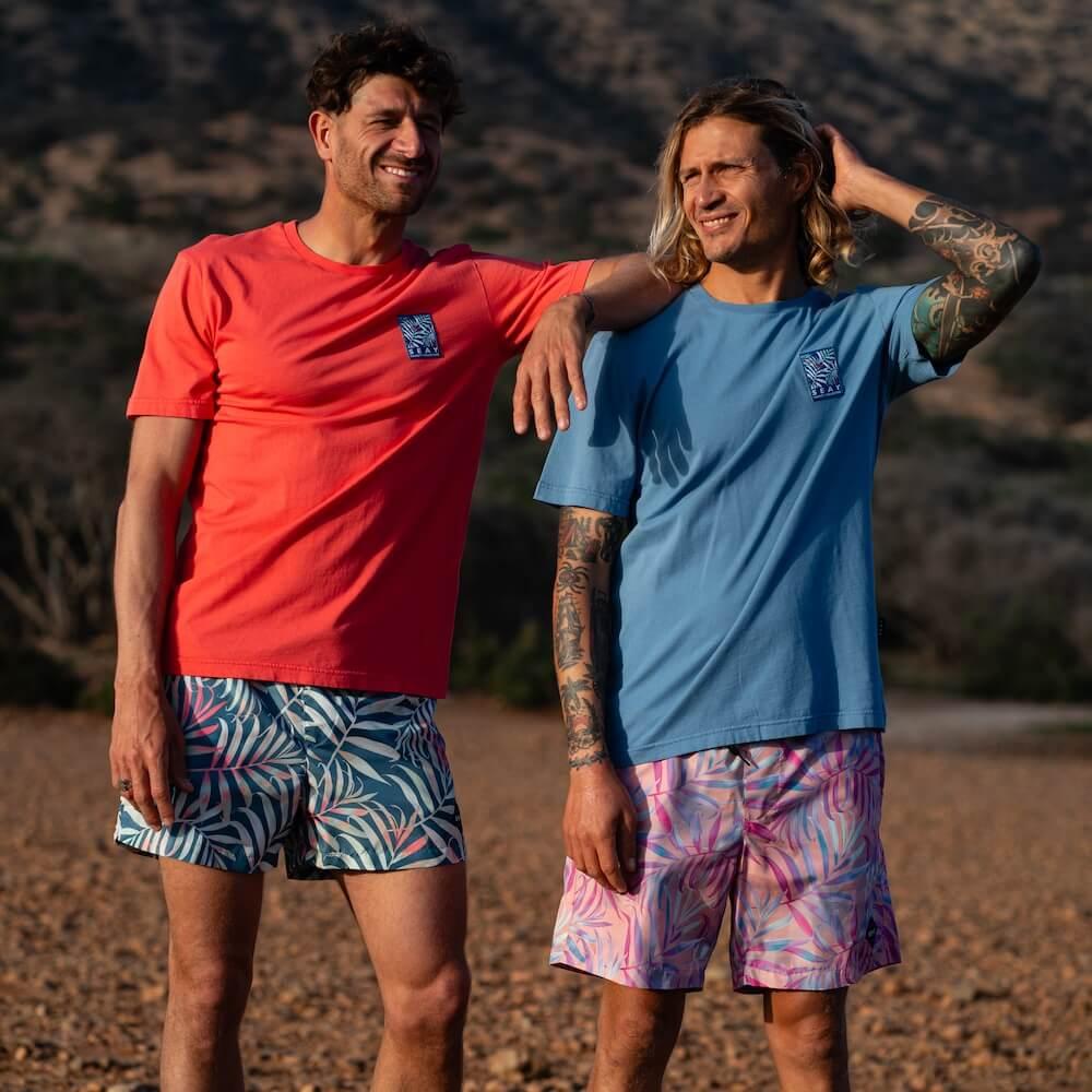 Seay / T-Shirt Blu Bamboo Soddisfazione Garantita