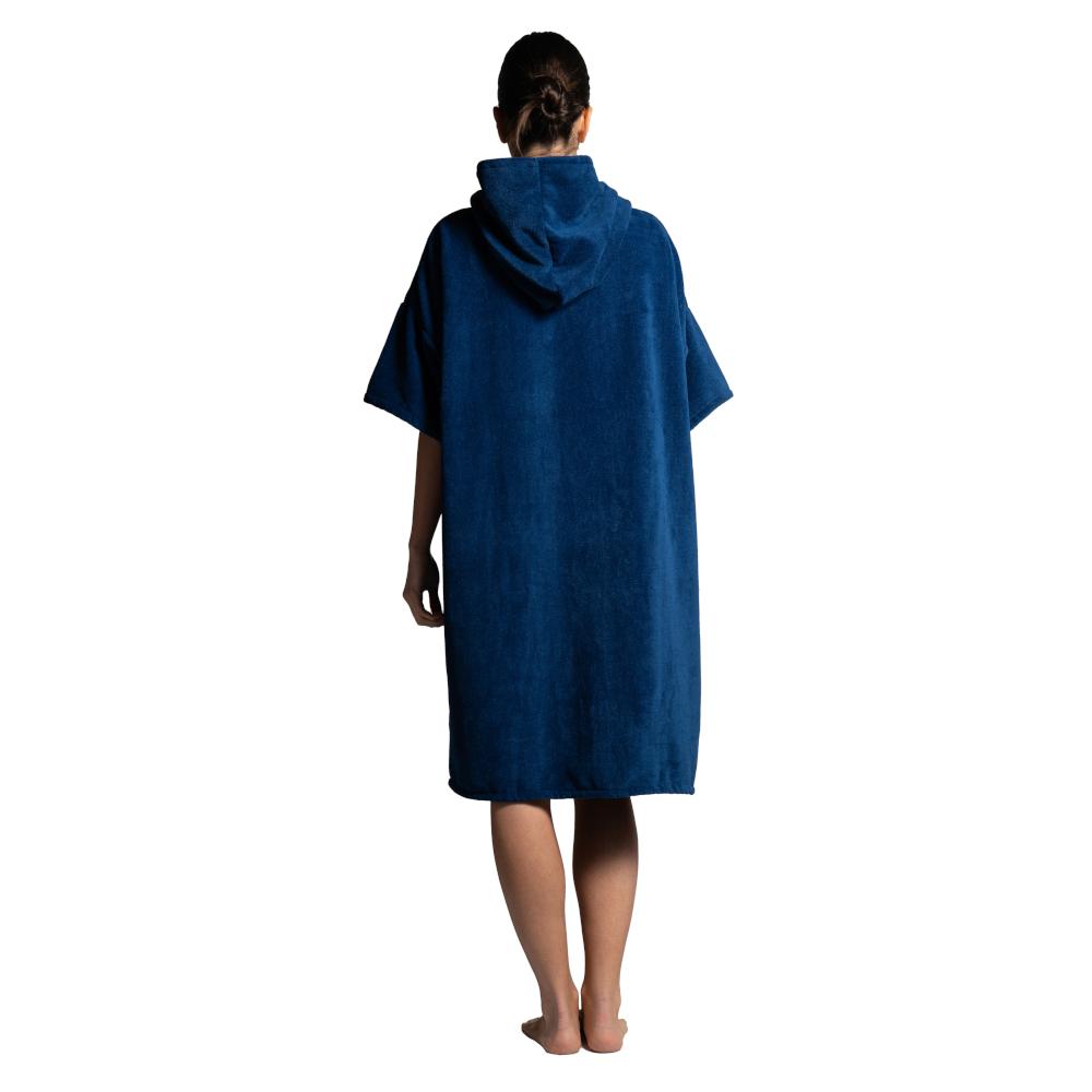 Seay / After Session Poncho Blu Consegna Veloce