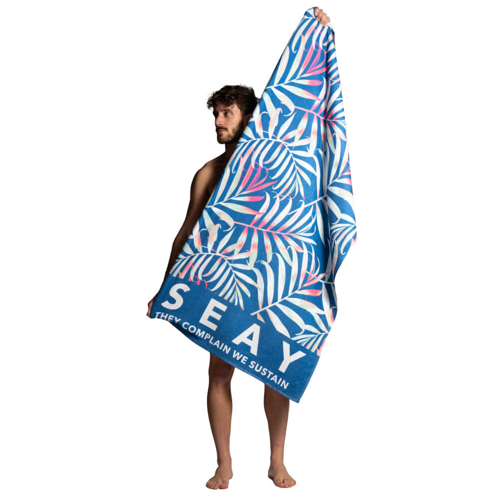 Seay / Telo Mare Blu Bamboo Promozione Limitata