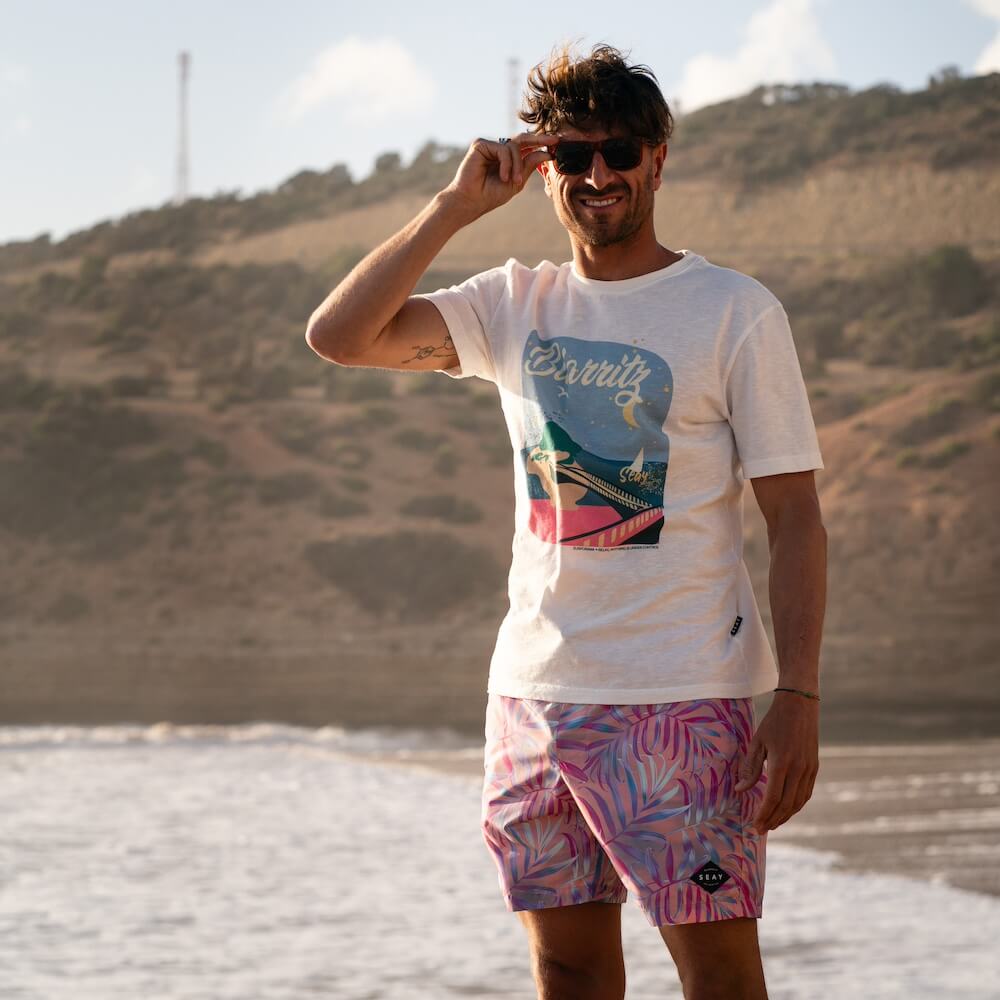 Seay / T-Shirt Bianca Biarritz Prezzo Ridotto