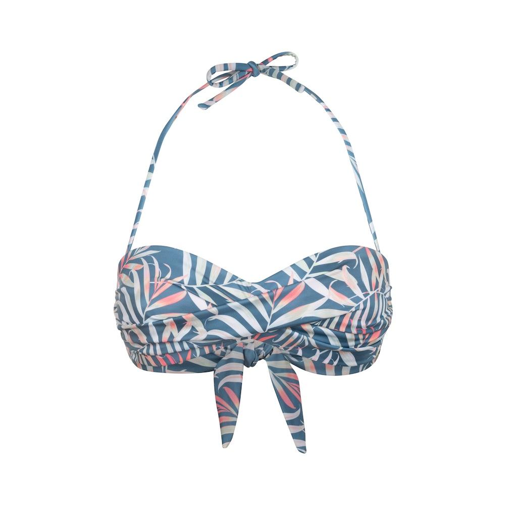 Seay / Fascia Bikini Spalline Removibili Blu Bamboo Online