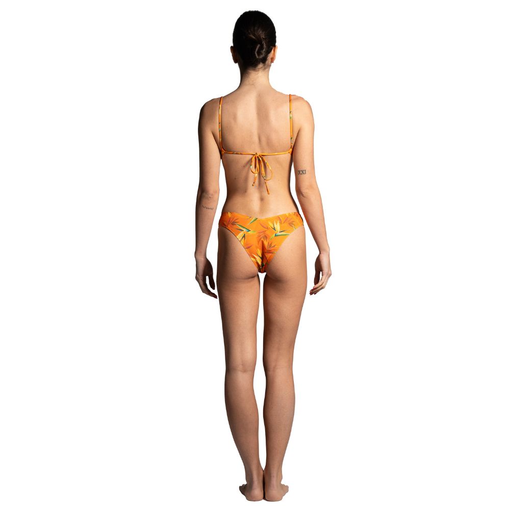 Seay / Bralette Bikini Arancione Bird of Paradise In Vendita