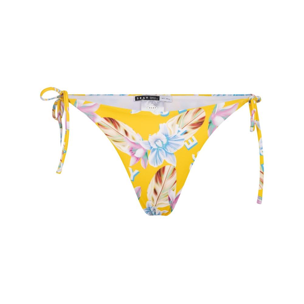 Seay / Slip Bikini con Laccetti Giallo Orchidea Vendita Calda