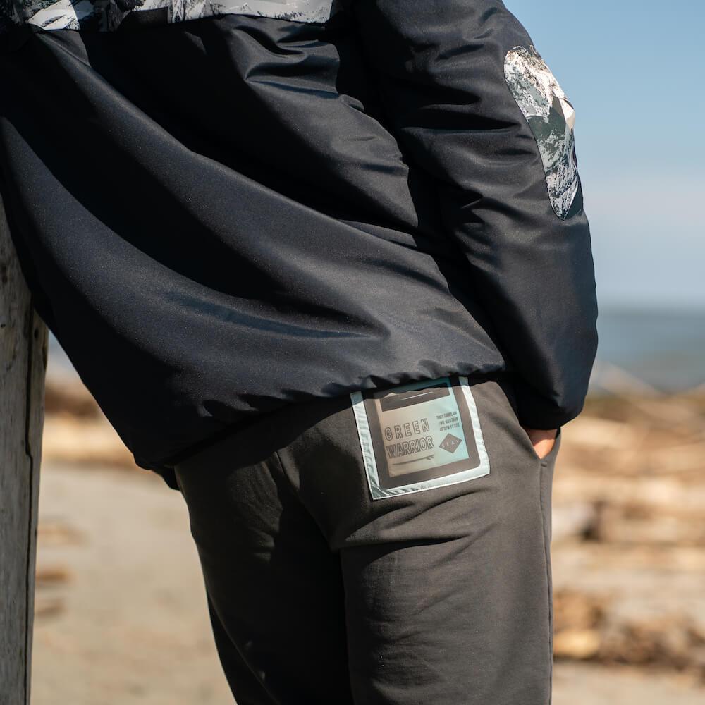Seay / Pantalone Lungo in Felpa Nero Reyes Negozi Online