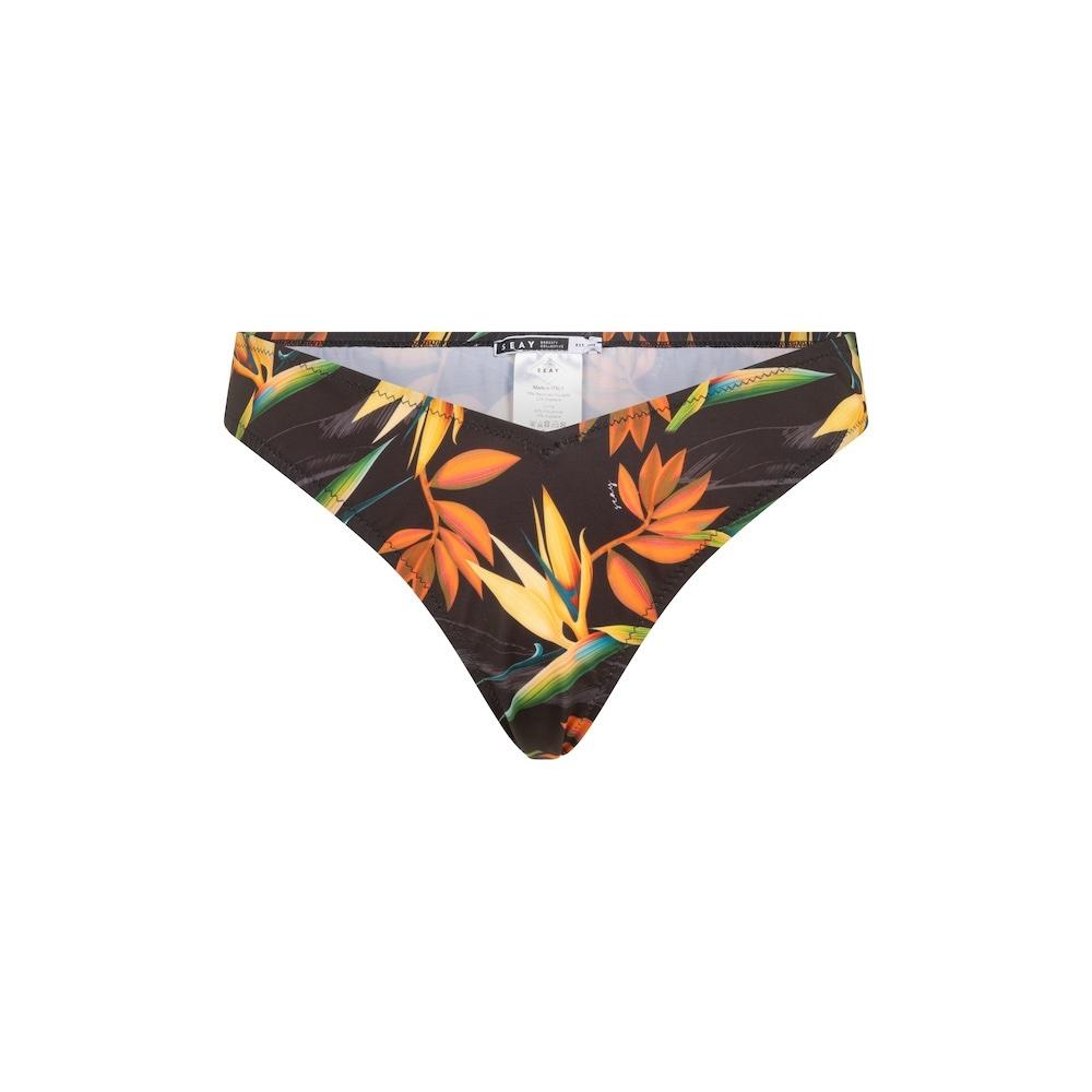 Seay / Slip Bikini Brasiliano Nero Bird of Paradise Saldi