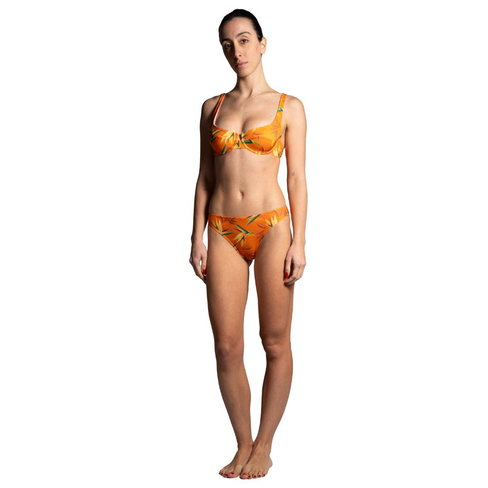 Seay / Slip Bikini Arancione Bird of Paradise Vendita Calda