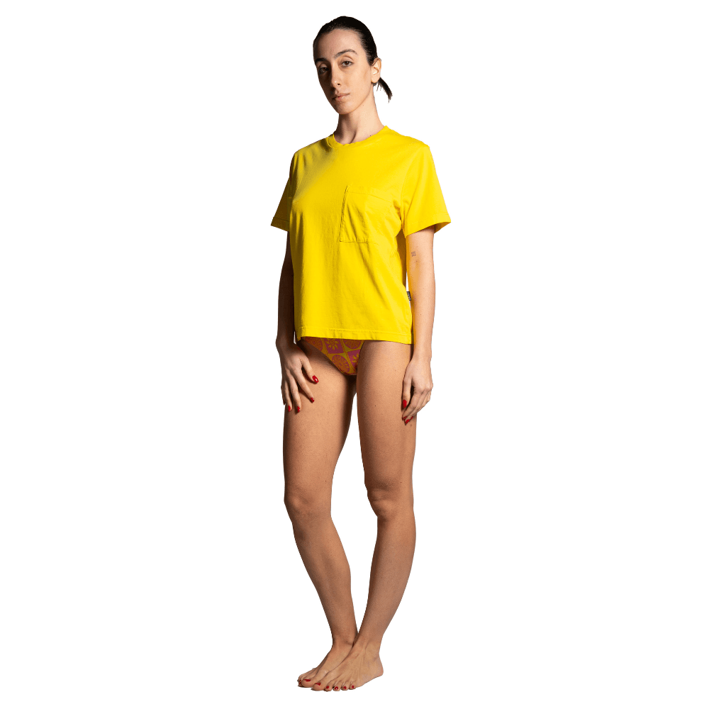Seay / T-Shirt Gialla Symbols I Più Venduti