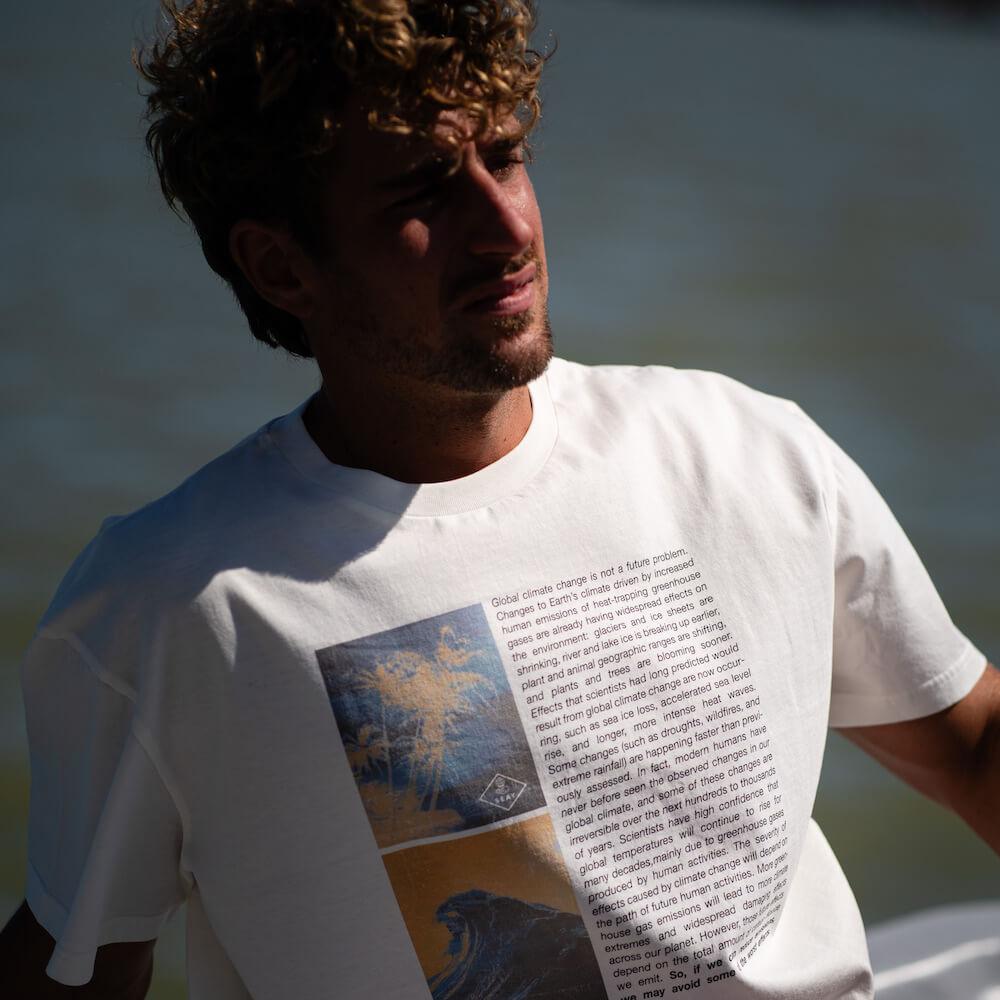 Seay / T-Shirt Bianco Naturale Ikaika Italy