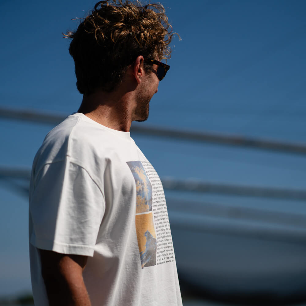 Seay / T-Shirt Bianco Naturale Ikaika Italy