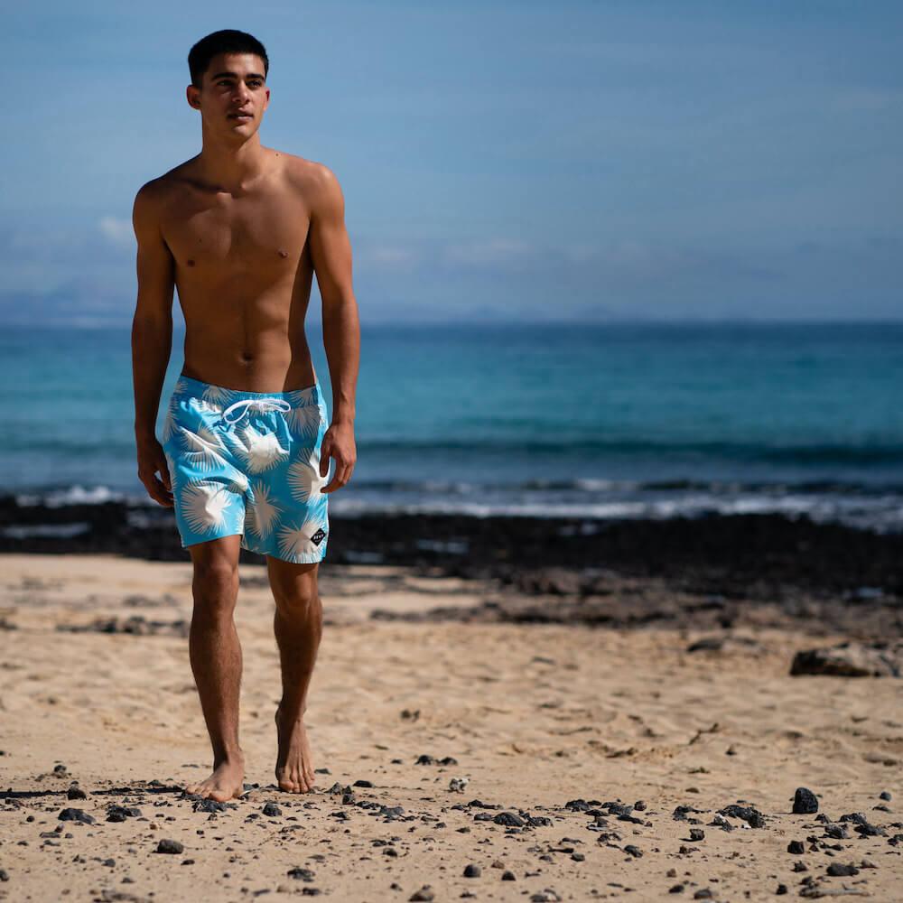 Seay / Swim Boxer Medio Azzurro Soffioni Prezzo Ridotto