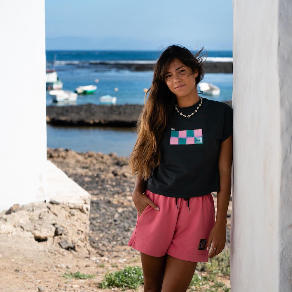 Seay / Crop T-Shirt Nera Kanoa Online