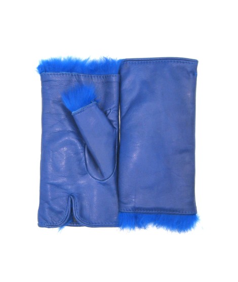 Sermoneta Gloves Manicotto in Nappa 2bt foderato in Lapin Royal Acquista Ora