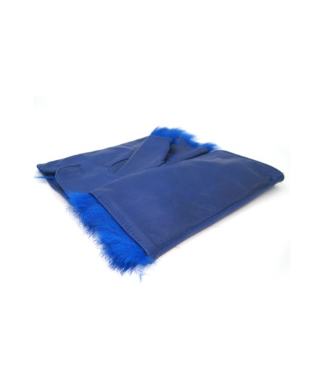 Sermoneta Gloves Manicotto in Nappa 2bt foderato in Lapin Royal Acquista Ora