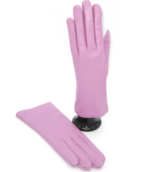 Sermoneta Gloves Guanto in Nappa foderato cashmere Glicine Outlet