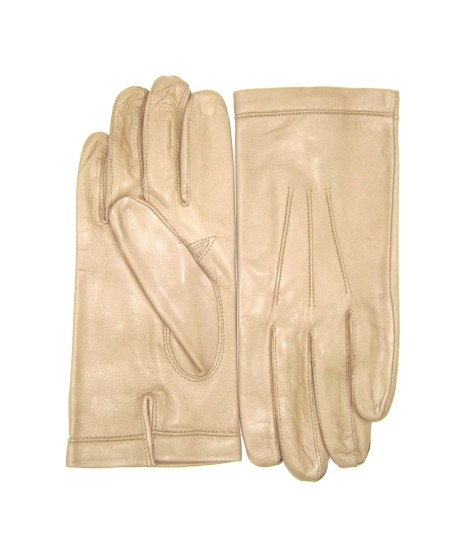 Sermoneta Gloves Guanto in Nappa foderato seta Toupe Promozione