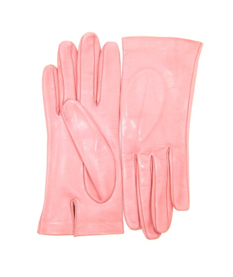 Sermoneta Gloves Guanto Nappa fodera seta Bubble gum Soddisfazione Garantita