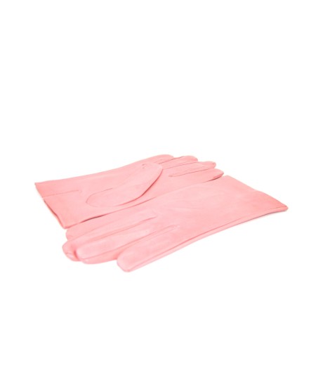 Sermoneta Gloves Guanto Nappa fodera seta Bubble gum Soddisfazione Garantita