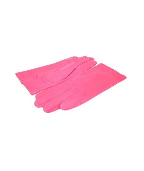 Sermoneta Gloves Guanto Nappa fodera seta Fucsia Promozione Limitata