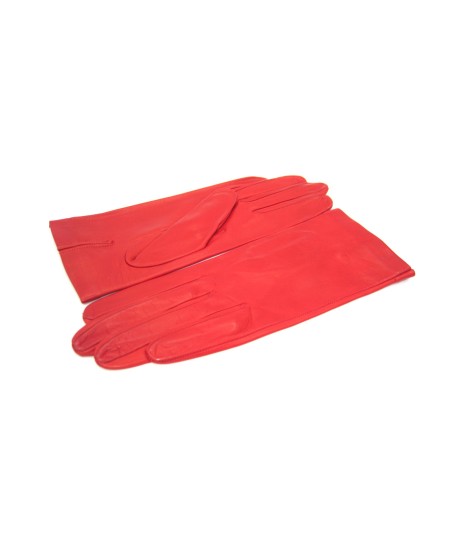 Sermoneta Gloves Guanto Nappa fodera seta Rosso Fino Al -60%