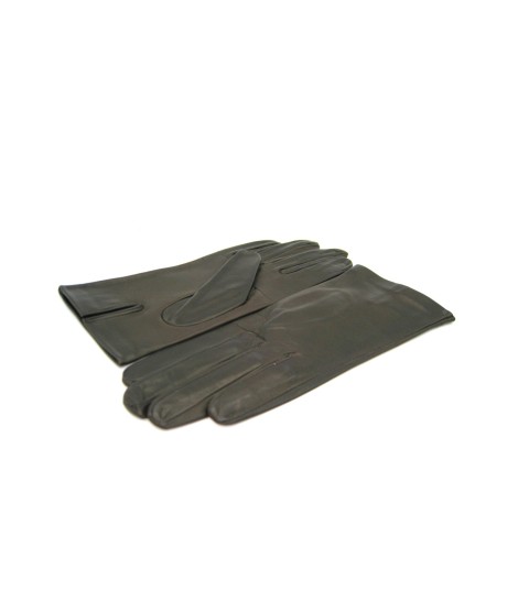 Sermoneta Gloves Guanto Nappa fodera seta T.Moro Prezzo Ridotto
