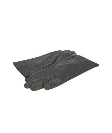 Sermoneta Gloves Guanto Nappa fodera seta Nero Convenienza