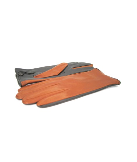 Sermoneta Gloves Guanto Nappa fodera cashmere Touch Screen Tan/Moro Offerta