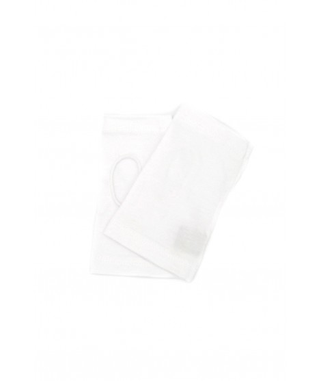 Sermoneta Gloves Guanto Manicotto in Cotone Bianco