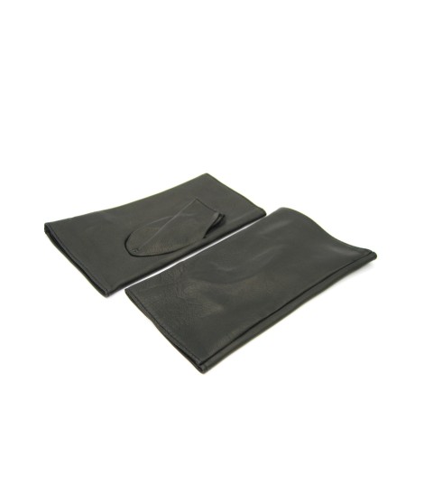 Sermoneta Gloves Manicotto in Nappa 2bt foderato seta Nero Novità