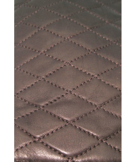 Sermoneta Gloves Guanto trapuntato 2bt fodera cashmere T.Moro Outlet