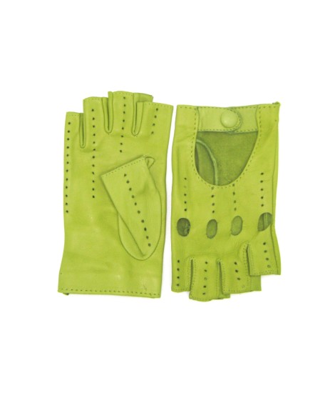 Sermoneta Gloves Guanto Guida sfoderto 1/2 dita Pistacchio 2025